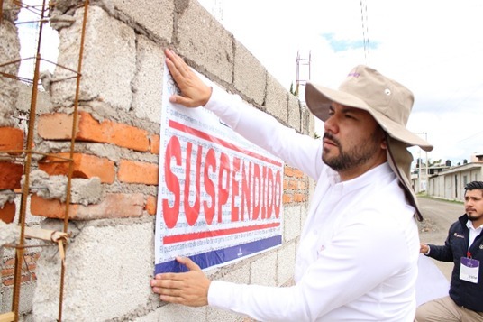 Suspenden desarrollo habitacional en Santa Cruz Tlaxcala
